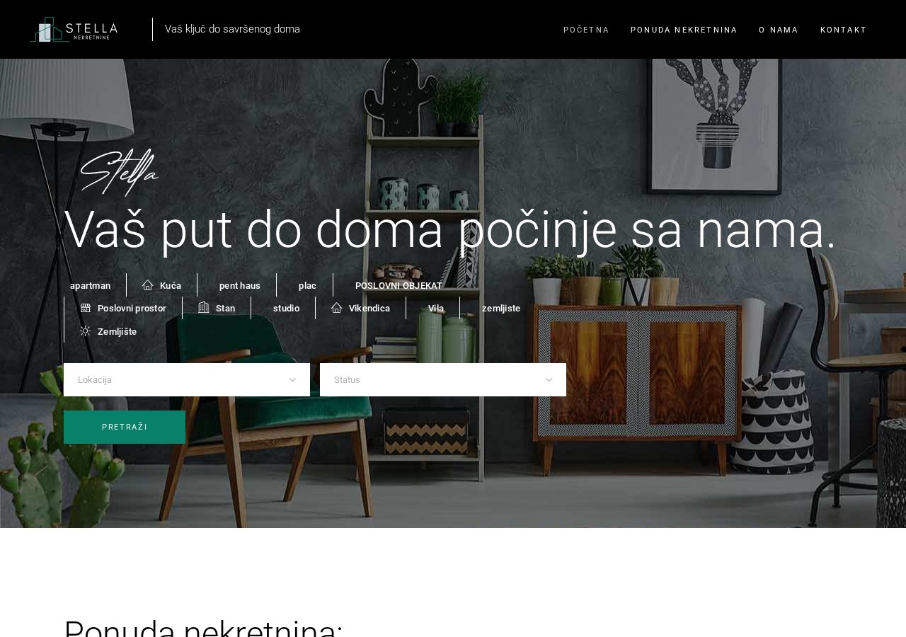Stella Nekretnine — sajt za nekretnine